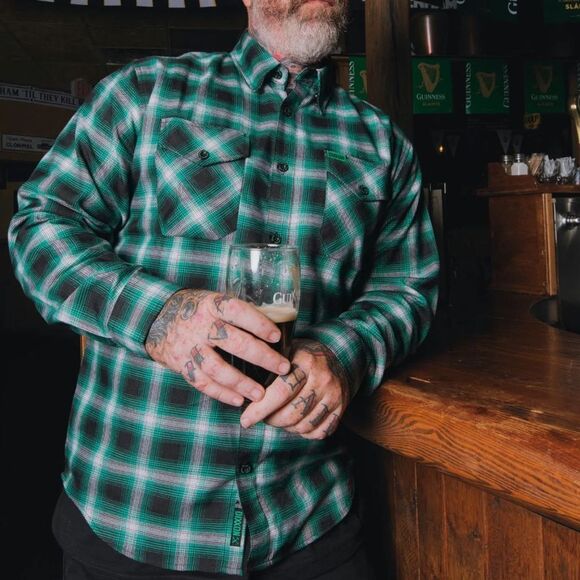 DIXXON Other - Dixxon Emerald Isle Flannel Button Up Long Sleeve Shirt